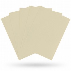 Dragon Shield Standard Size Card Game Sleeves Pack - Matte Ivory