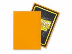 Dragon Shield Standard Size Card Game Sleeves - Matte Orange [2 packs]