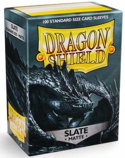 Dragon Shield Standard Size Card Game Sleeves Box - Matte Slate