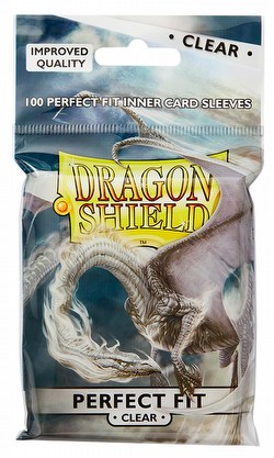 Dragon Shield Perfect Fit Sleeves Case - Clear [6 boxes/90 packs]
