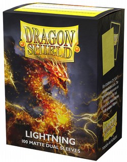 Dragon Shield Dual Sleeves Display Box - Matte Lightning