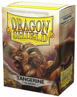 Dragon Shield Standard Classic Sleeves Box - Tangerine