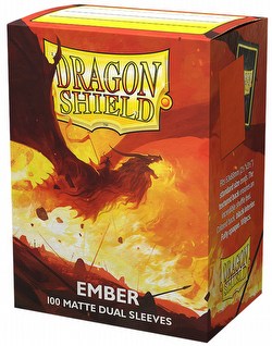 Dragon Shield Dual Sleeves Display Box - Matte Ember