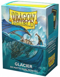 Dragon Shield Dual Sleeves Display Box - Matte Glacier