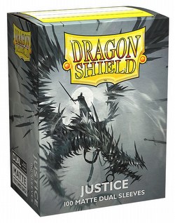 Dragon Shield Dual Sleeves Display Box - Matte Justice