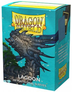 Dragon Shield Dual Sleeves Display Box - Matte Lagoon