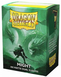 Dragon Shield Dual Sleeves Display Box - Matte Might