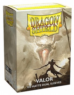 Dragon Shield Dual Sleeves Display Box - Matte Valor