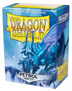 Dragon Shield Standard Size Card Game Sleeves Box - Matte Petrol