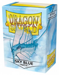 Dragon Shield Standard Size Card Game Sleeves Box - Matte Sky Blue