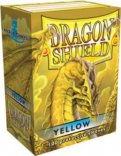 Dragon Shield Standard Classic Sleeves Box - Yellow