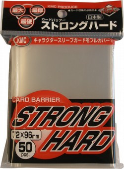 KMC Card Barrier Oversize Sleeves - Strong Hard [10 packs]