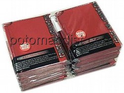 KMC Card Barrier Mini Series Yu-Gi-Oh Size Sleeves - Metallic Red [10 packs]