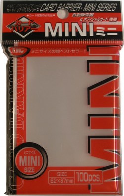 KMC Mini Series Yu-Gi-Oh Size Sleeves - Triple Sleeves [10 packs]