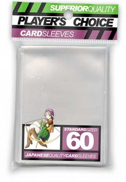 Player's Choice Standard Size Sleeves - Clear [10 packs]