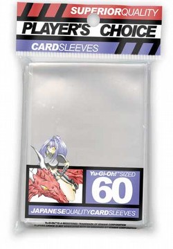Player's Choice Yu-Gi-Oh Size Sleeves - Clear [10 packs]