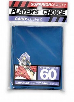 Player's Choice Yu-Gi-Oh Size Sleeves - Metallic Blue [10 packs]