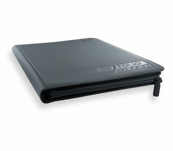 Ultimate Guard XenoSkin Black 9-Pocket ZipFolio Case [12 ZipFolios]