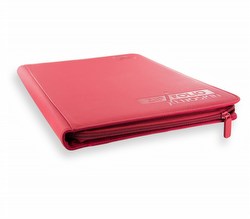 Ultimate Guard XenoSkin Red 9-Pocket ZipFolio Case [12 ZipFolios]