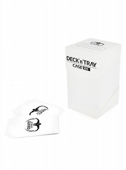 Ultimate Guard White Deck 'n' Tray Deck Case 100+ Carton [60 Deck 'n' Trays]