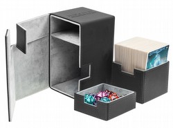 Ultimate Guard Black Flip 'n' Tray Deck Case 100+ Carton [12 deck cases]
