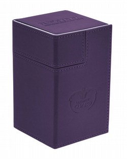 Ultimate Guard Purple Flip 'n' Tray Deck Case 100+
