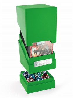 Ultimate Guard Green Monolith Deck Case 100+ Carton [24 deck cases]