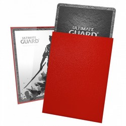 Ultimate Guard Katana Standard Size Red Sleeves Box [10 packs]