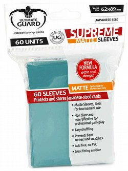 Ultimate Guard Supreme Yu-Gi-Oh/Japanese Size Matte Petrol Blue Sleeves Case [10 boxes]