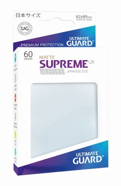 Ultimate Guard Supreme UX Japanese/Yu-Gi-Oh Size Matte Frosted Sleeves Box [10 packs]