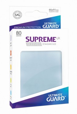 Ultimate Guard Supreme UX Standard Size Transparent Sleeves Case [5 boxes]