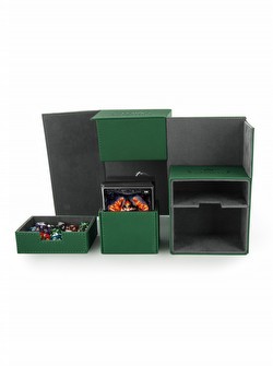 Ultimate Guard Green Twin Flip 'n' Tray Deck Case 160+ Carton [12 deck cases]