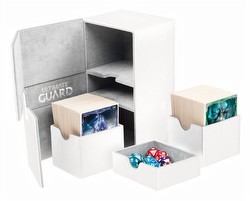 Ultimate Guard White Twin Flip 'n' Tray Deck Case 160+ [New Style]