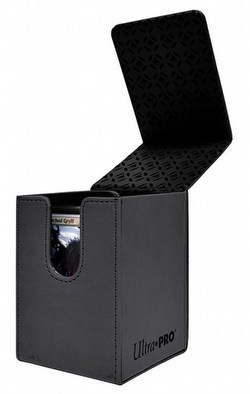 Ultra Pro Alcove Flip Box Swamp (Black) Deck Box