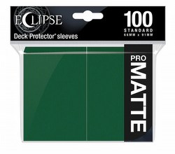 Ultra Pro Pro-Matte Eclipse Standard Size Deck Protectors Box - Forest Green