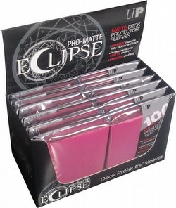 Ultra Pro Pro-Matte Eclipse Chroma Fusion Standard Size Deck Protectors Case - Hot Pink [6 boxes]