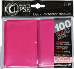 Ultra Pro Pro-Matte Eclipse Chroma Fusion Standard Size Deck Protectors Case - Hot Pink [6 boxes]