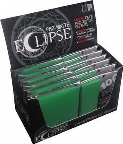 Ultra Pro Pro-Matte Eclipse Chroma Fusion Standard Size Deck Protectors Case - Lime Green [6 boxes]
