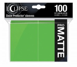 Ultra Pro Pro-Matte Eclipse Standard Size Deck Protectors Box - Lime Green