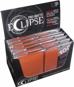 Ultra Pro Pro-Matte Eclipse Chroma Fusion Standard Size Deck Protectors Case - Pumpkin Orange [6 bx]