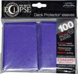 Ultra Pro Pro-Matte Eclipse Chroma Fusion Standard Size Deck Protectors Case - Royal Purple [6 bx]