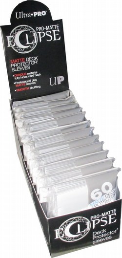 Ultra Pro Pro-Matte Eclipse Small/Yu-Gi-Oh Size Deck Protectors Case - White [10 boxes]