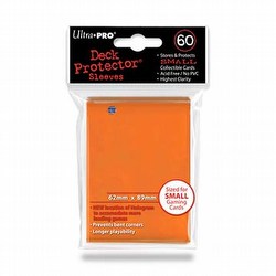 Ultra Pro Small Size Deck Protectors Case - Orange [10 boxes] (New Hologram Location)