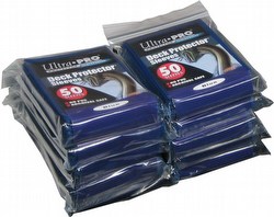 Ultra Pro Standard Size Deck Protectors Box - Blue [10 packs/50 protectors per pack/No Hologram]