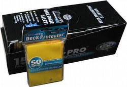 Ultra Pro Standard Size Deck Protectors Box - Canary Yellow [15 packs/box]