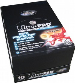 Ultra Pro Standard Size Deck Protectors Box - Clear [10/100]