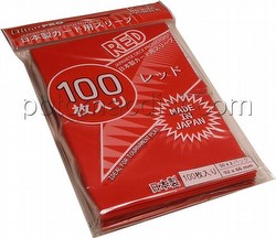 Ultra Pro Standard Size Deck Protectors Pack - Red [Japanese]