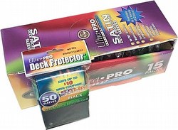 Ultra Pro Standard Size Satin Deck Protectors Box - Black