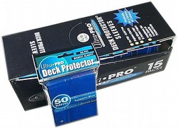 Ultra Pro Standard Size Deck Protectors Box - Tsunami Blue [15 packs/box]