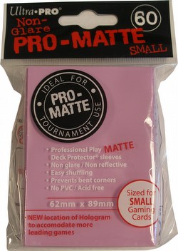 Ultra Pro Pro-Matte Small Size Deck Protectors Box - Pink